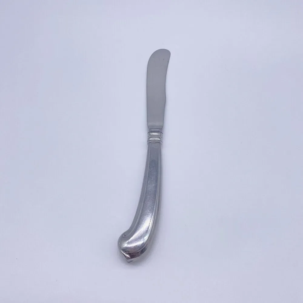 Gorham Colonial Tip Set of 9 Dinner Knives 18/8 Stainless Steel Korea Glossy 9”